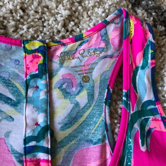Lilly Pulitzer Racerback Tank Dress - Picture 2 of 3